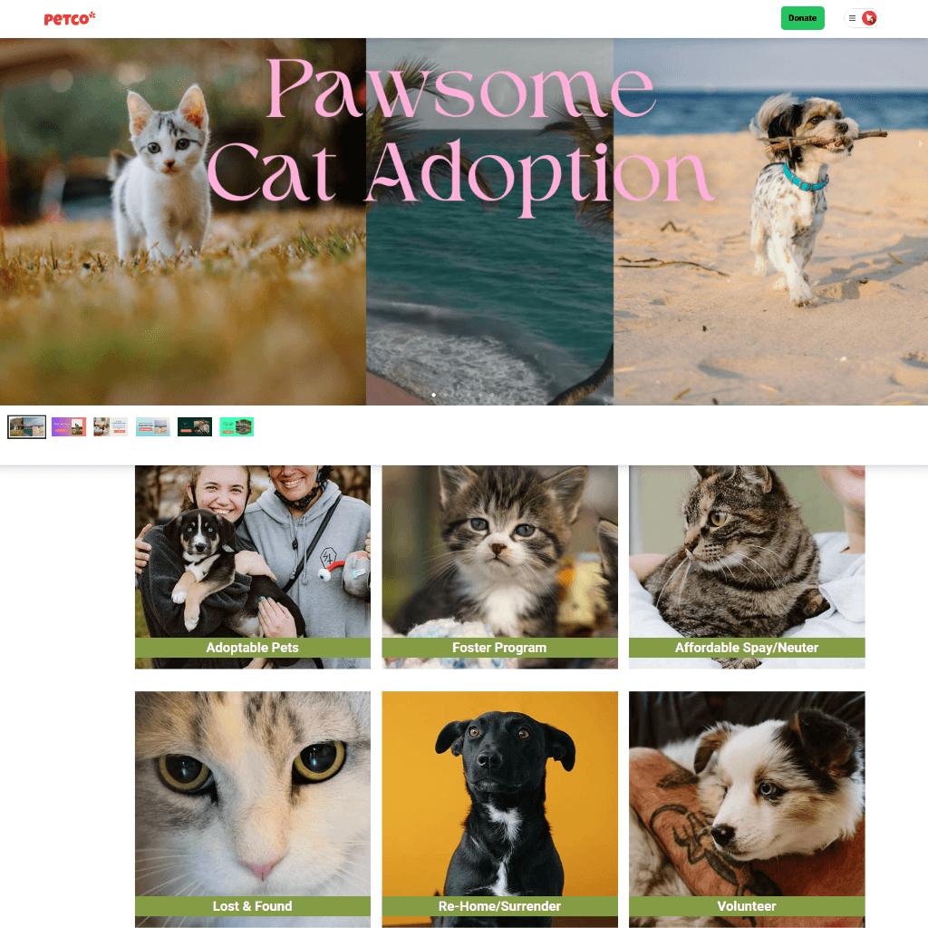 Pet Adoption & Care SaaS Portal